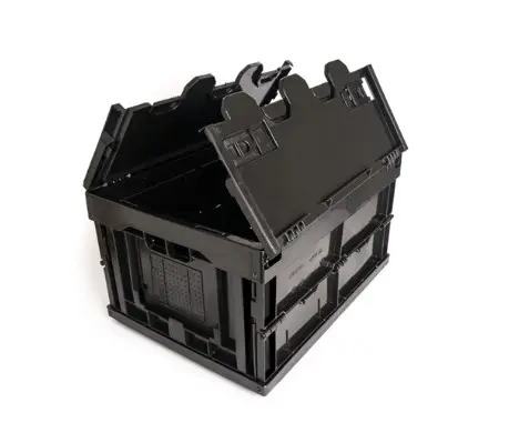Contenedor Plegable NETTUNO 4323B con tapa Negro-1.webp