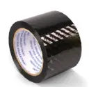 Cinta Adhesiva Cierra Bolsa 12mm x8mts-Negra