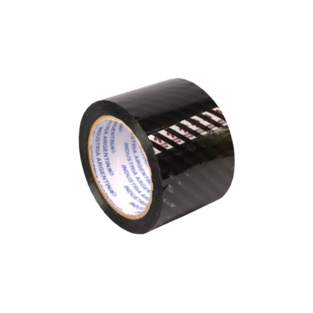 Cinta Adhesiva Cierra Bolsa 12mm x25mts LT Negra