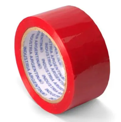 Cinta Adhesiva Embalaje 48mm x80mts (Roja)