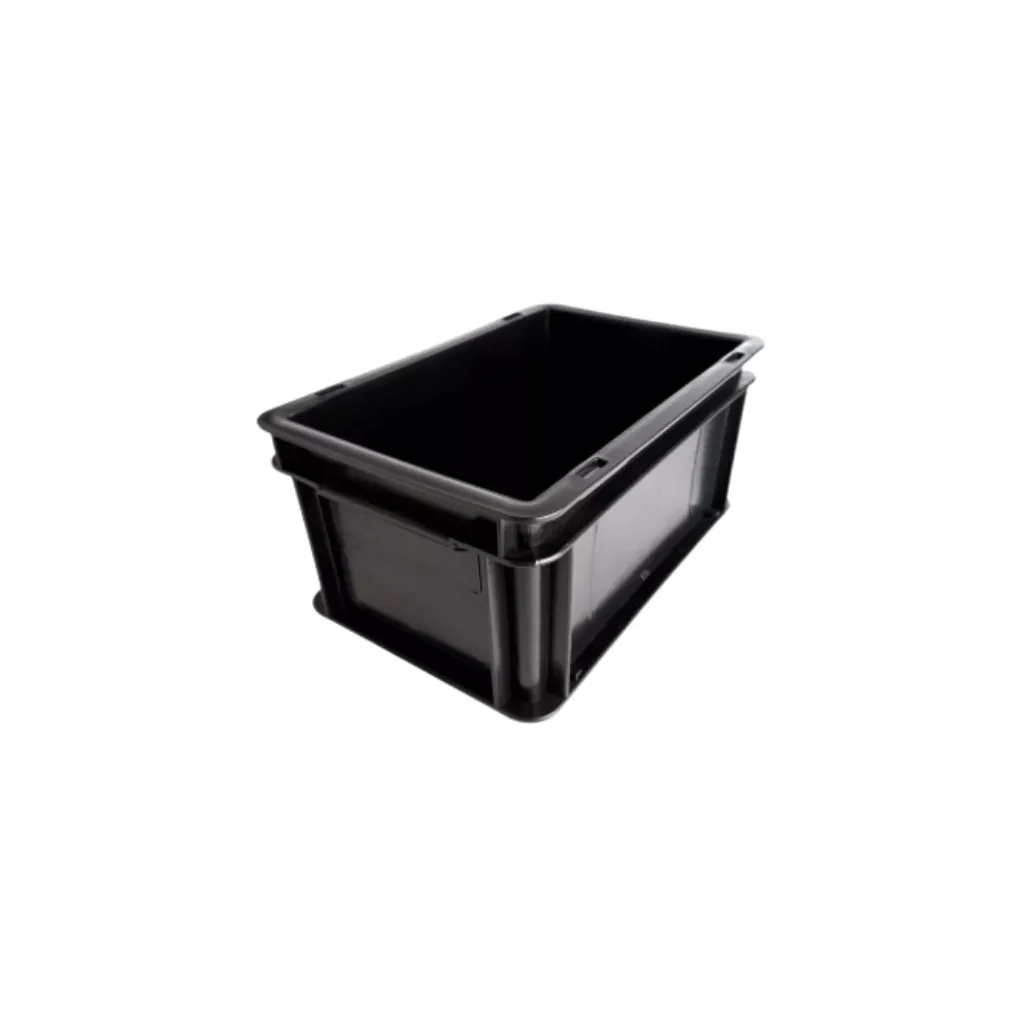 [RL00004] Contenedor Plástico 3215A ATHENA 30x20x15cm Storage Compat Negro