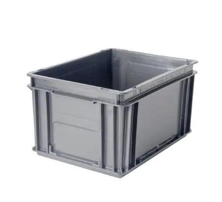 Contenedor Plástico 4322A ATHENA 40x30x22cm Storage Compat Gris