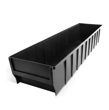 [RL00145] Organizador Plástico 60x16x10cm MultiBox RK6016 (Negro)