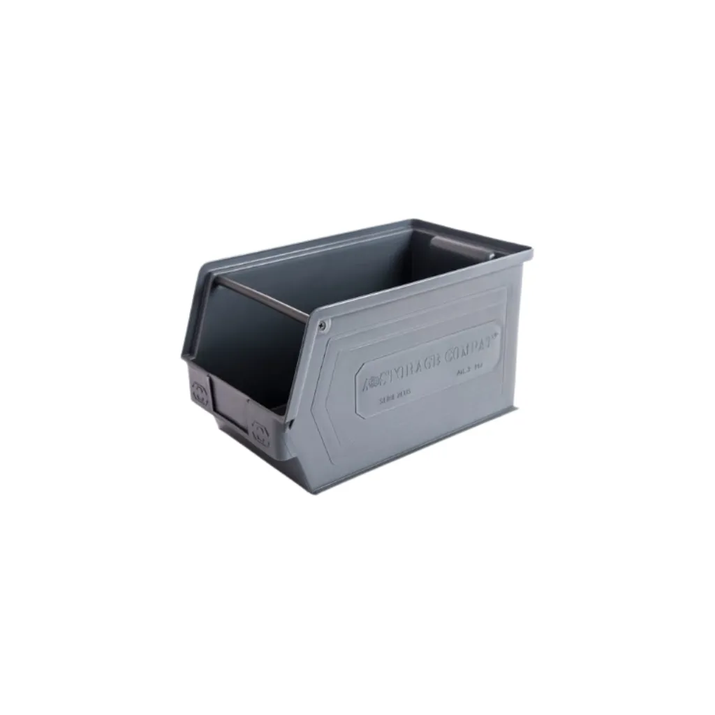 Gaveta Plástica 3PLZ ZEUS 35x20x20cm Storage Compat Gris