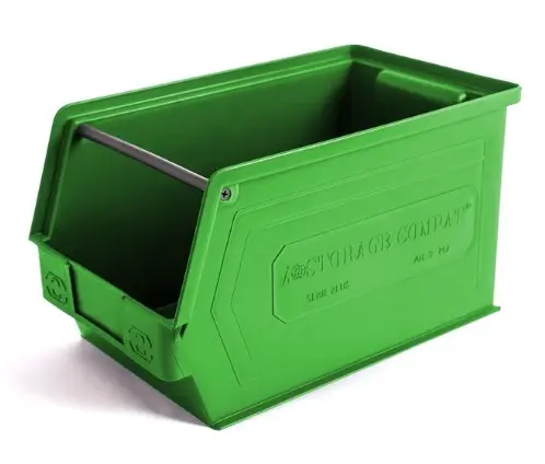 Gaveta Plástica ZEUS 35x20x20cm 3PLZ (Verde)