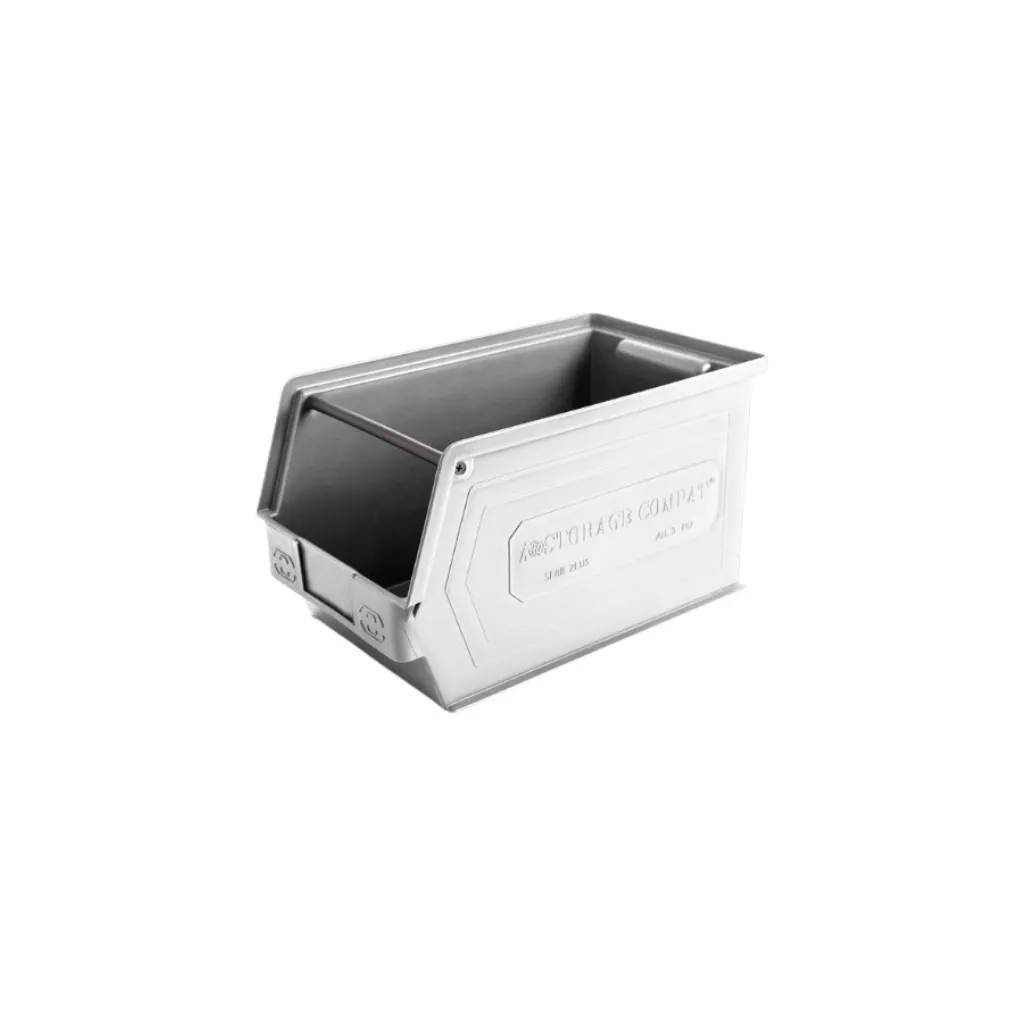 Gaveta Plástica 3PLZ ZEUS 35x20x20cm Storage Compat Blanca