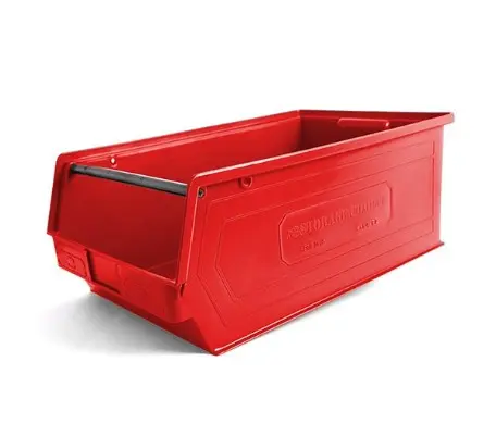 Gaveta Plástica 4PLZ  ZEUS 50x30x20cm Storage Compat Roja
