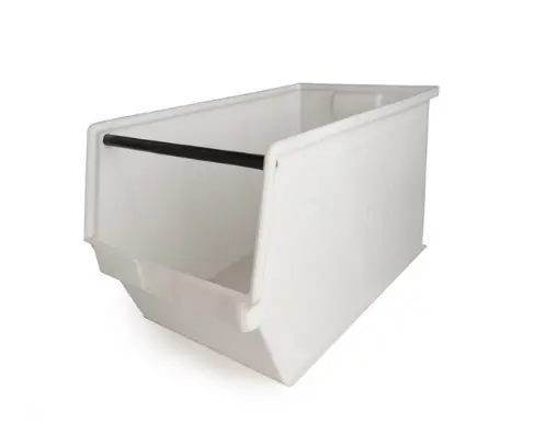 Gaveta Plástica 4A5PLZ ZEUS 50x30x30cm Storage Compat Blanca