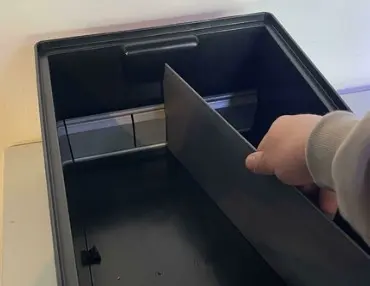 Divisor Longitudinal para Gaveta Plástica ZEUS 4PLZ/4A5PLZ Storage Compat Galvanizado
