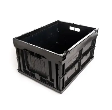 Contenedor Plegable S/Tapa 4323B NEPTUNO 40x30x23cm Storage Compat Negro