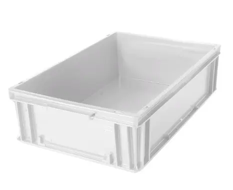 Contenedor Plástico ATHENA 60x40x17cm  6417A (Blanco)