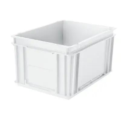 [RL00196] Contenedor Plástico 4322A ATHENA 40x30x22cm Storage Compat Blanco