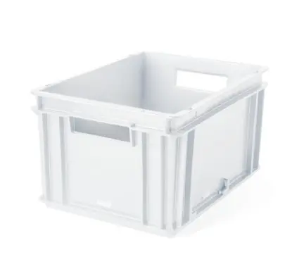 Contenedor Plástico ATHENA 40x30x22cm 4322B (Blanco)