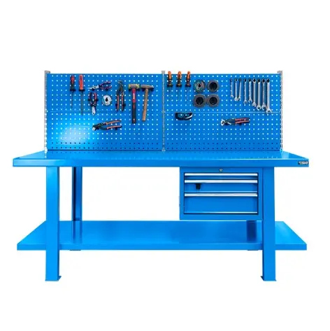 Banco de Trabajo 200x80x151cm FBGA42053 (Azul)