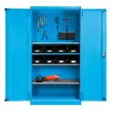 Armario Metálico C/Accesorios 90x45x180cm FAA180351 (Azul)