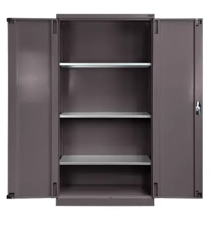 Armario Metálico FAA180001 90x45x180cm Storage Compat Gris Oscuro