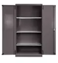 Armario Metálico FAA180001 90x45x180cm Storage Compat Gris Oscuro