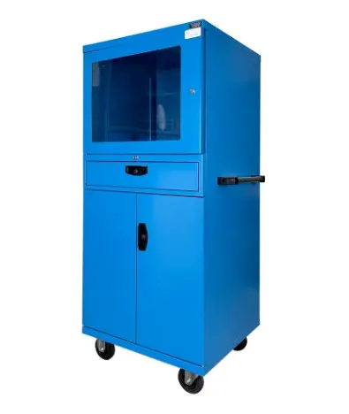 Armario Porta PC FAS160113 71.7x63.5x156cm Storage Compat Azul