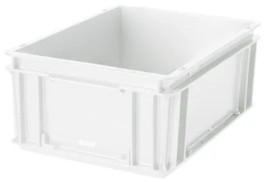 Contenedor Plástico ATHENA 40x30x17cm 4317/A (Blanco)