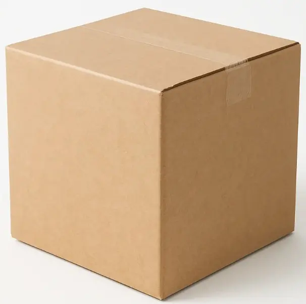 Pack x25 Cajas de Cartón Corrugado 20x20x20cm (Marrón)