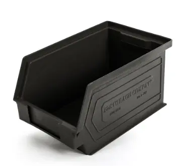 Pack x6 Gavetas Plásticas ZEUS 15x23x13cm 2PLZ (Negro)