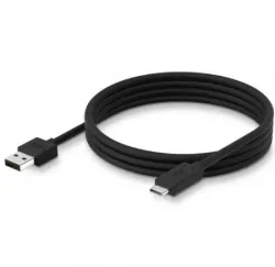 Cable ZEBRA USB-C a USB-A x 1mts (Negro)