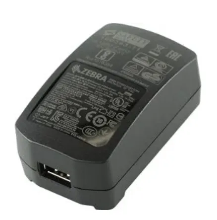 Fuente ZEBRA 100-240v a 5v 2.5amp USB-A (Negro)