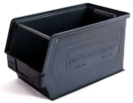 [RL00003] Gaveta Plástica ZEUS 35x20x20cm 3PLZ (Negro)