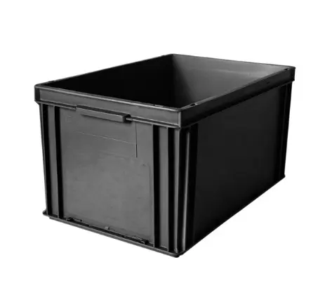 [RL00124] Contenedor Plástico 60x40x32cm ATHENA 6432/A-Negro
