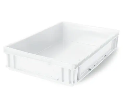 [RL00135] Contenedor Plástico 60x40x12cm ATHENA 6412/A-Blanco