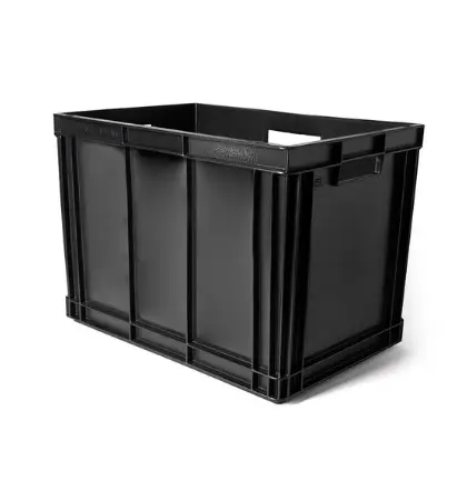 [RL00136] Contenedor Plástico 60x40x43cm ATHENA 6443/B-Negro