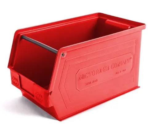 [RL00160] Gaveta Plástica ZEUS 35x20x20cm 3PLZ-Roja
