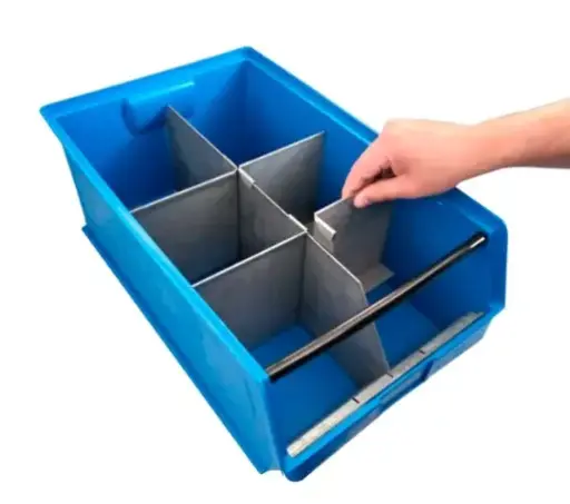 [RL00179] Divisores Transversal para Gaveta Plástica ZEUS 3PLZ (Galvanizado)