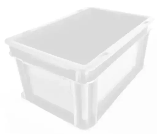 [RL00009] Contenedor Plástico ATHENA 30x20x15cm 3215A (Blanco)