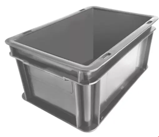 [RL00010] Contenedor Plástico ATHENA 30x20x15cm 3215A (Gris)