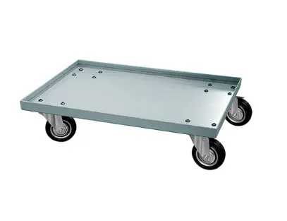 [RL00205] Carro Metálico Industrial 61,5x41,5x17cm FCP201101-Gris