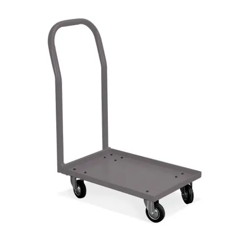 [RL00209] Carro Metálico Industrial 69.5x41.5x87cm C/Manija FCP201102-Gris Oscuro