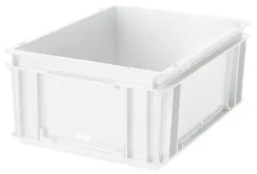 [RL00016] Contenedor Plástico ATHENA 40x30x17cm 4317/A (Blanco)